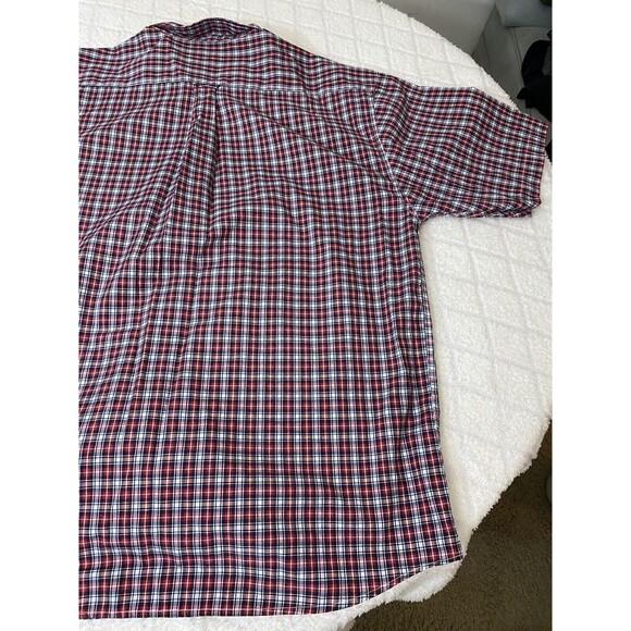 Walnut Creek Men’s Red Check Short Sleeve button up shirt Size XL - Picture 12 of 16
